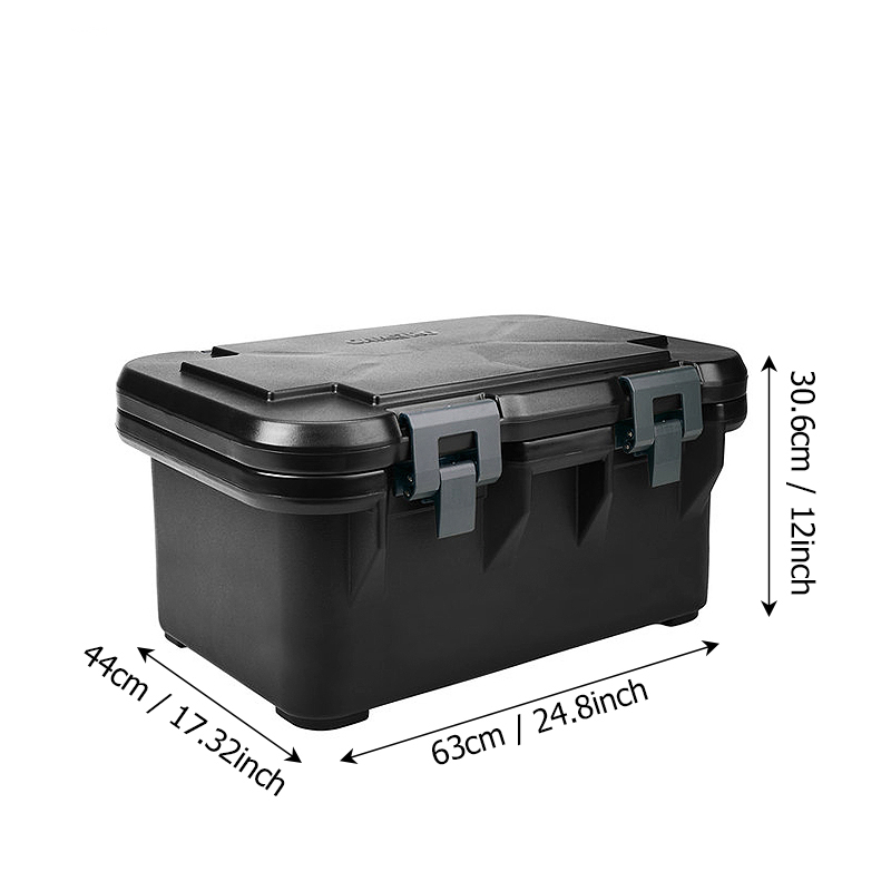 Restaurant Hotel Catering Equipment Insulated Food Warmer Container Plastic Insulated Food Pan Carrier