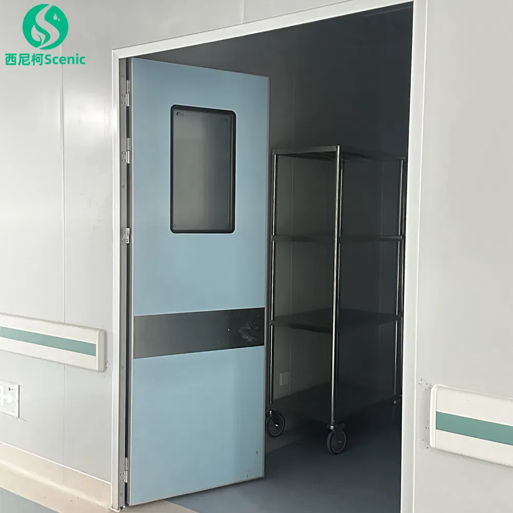 Modern Dust-Proof Swing Steel Door for Hospital Clean Rooms
