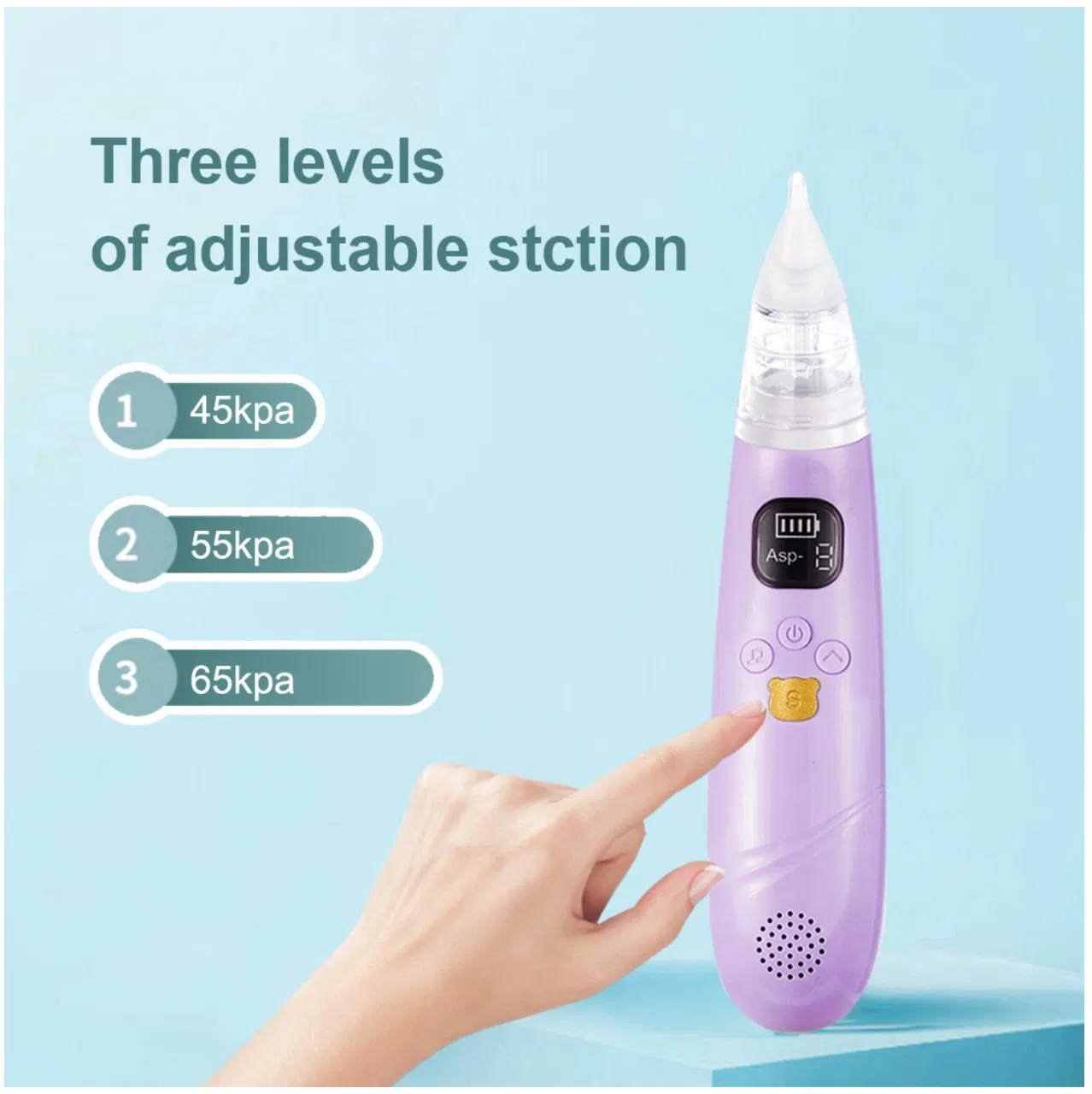 Gentle Baby Electric Nasal Aspirator for Easy Breathing