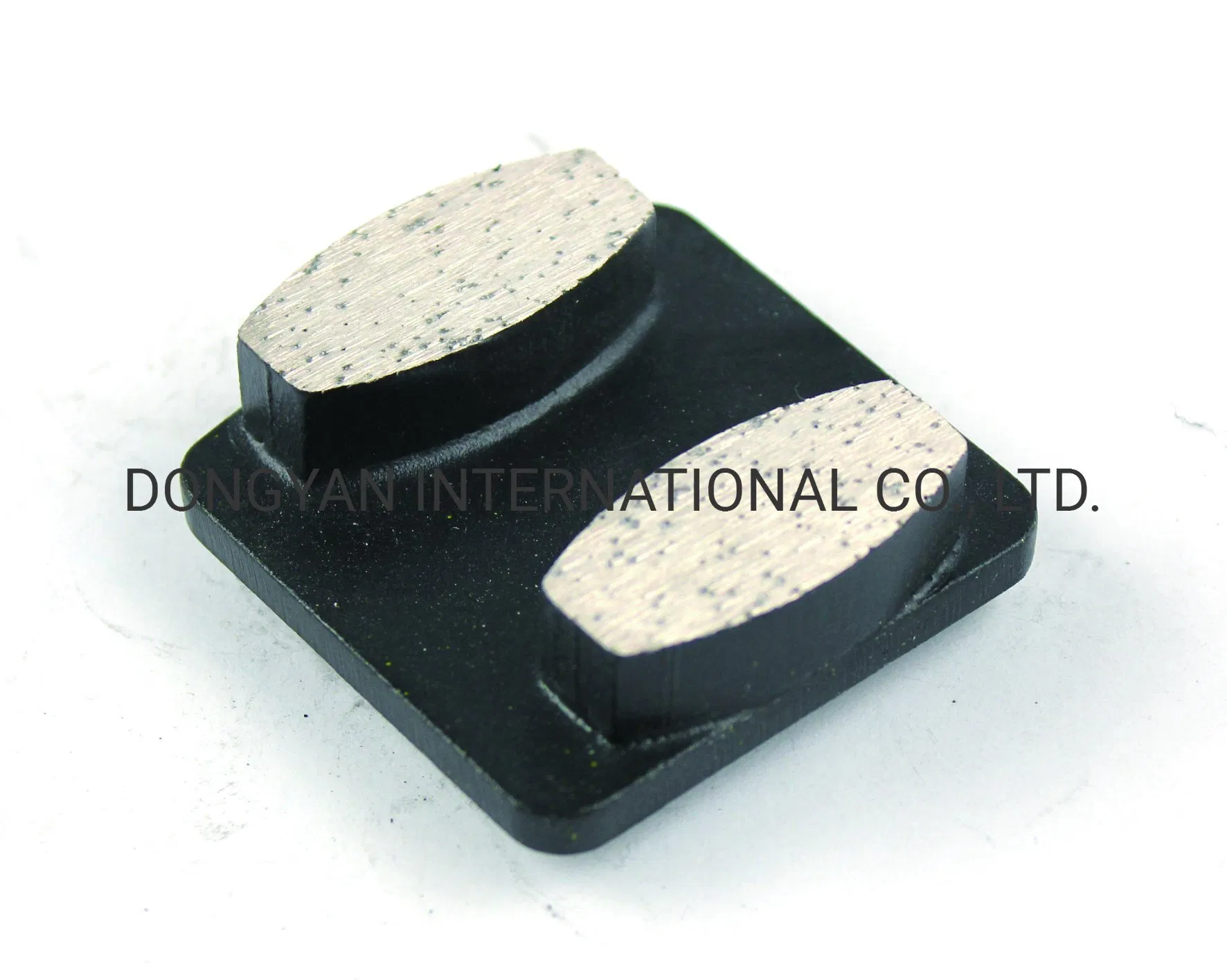 Concrete Floor Diamond Grinding Head Shoes Polishing Plate with 2 Segment