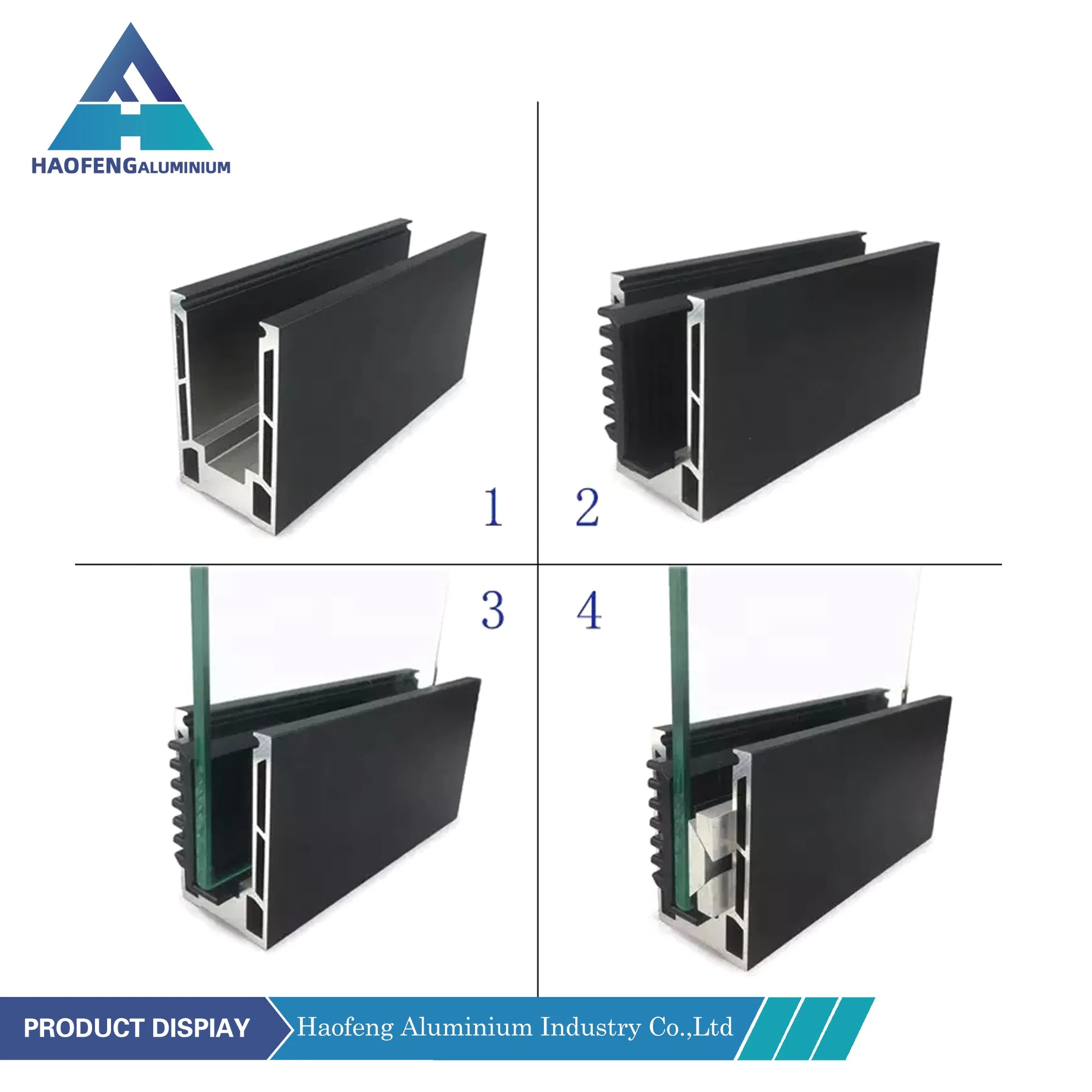 Алюминиевый профиль 6063 T5 для строительства и остекления
