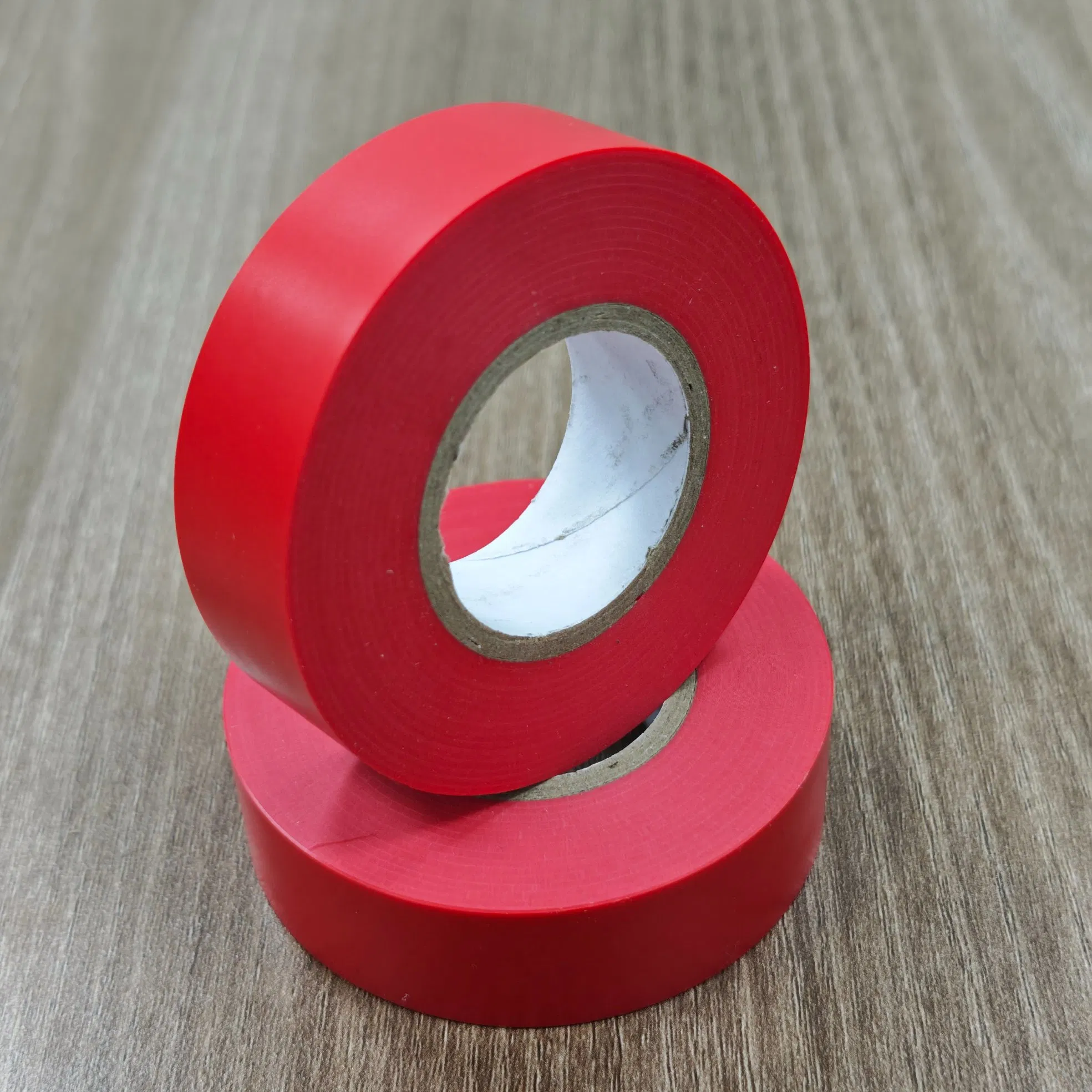 Flame Retardant Red PVC Tape for Fire Safety Wiring Insulation