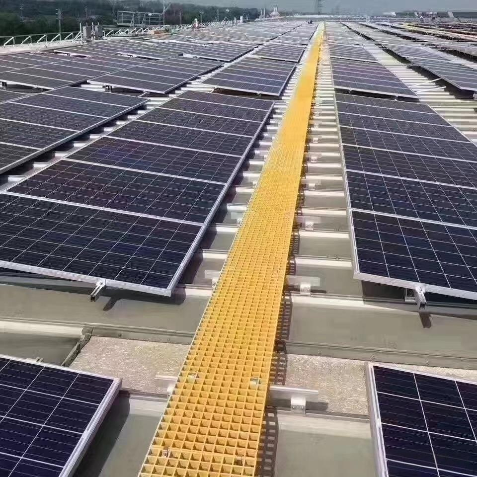 Hongwo FRP Pultruded Grating Hot-Selling GRP Fiberglass Walkway Construction Grating