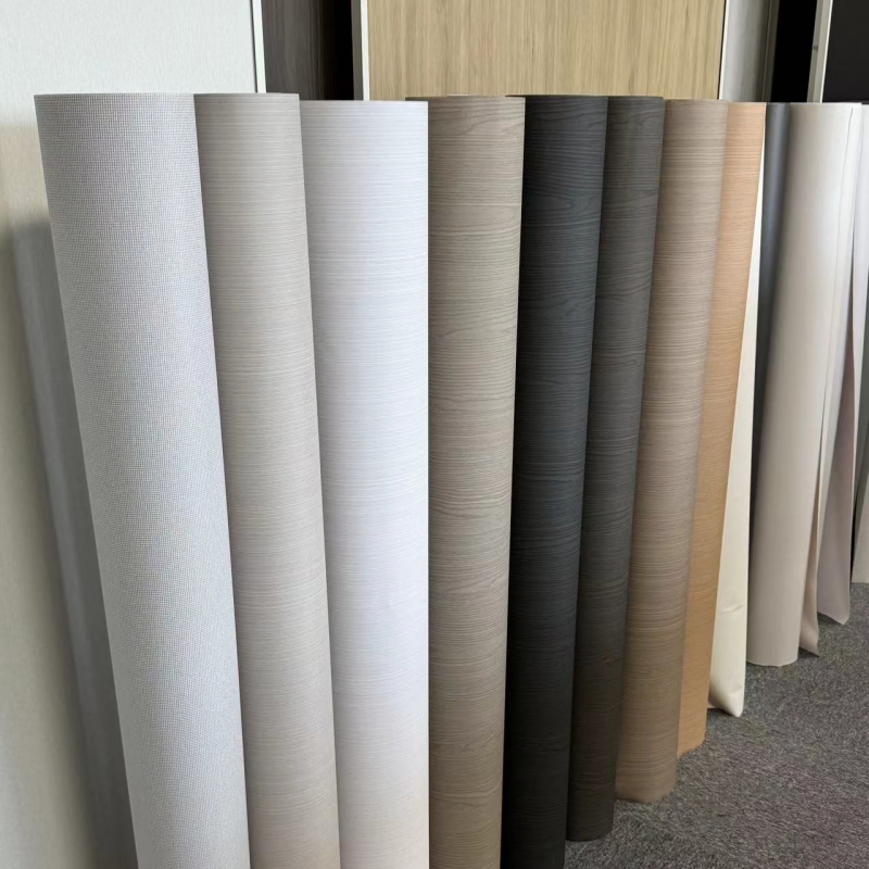 Cheap Price Interior Decoration Wood Venner PVC Film for Lamination Wall Panles Doors Furniture