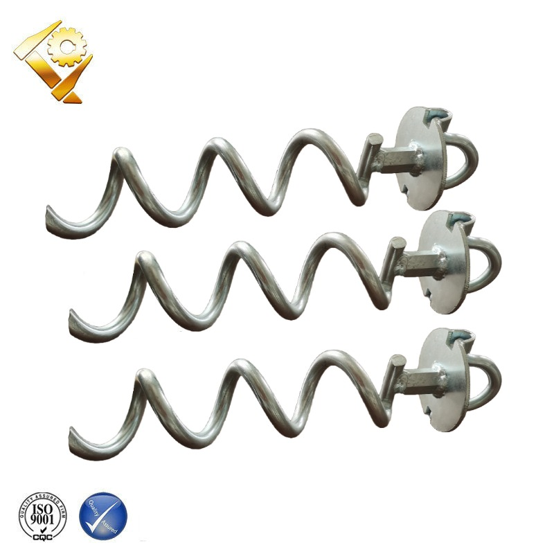 Винтовой якорь для палатки и собак, усиленный