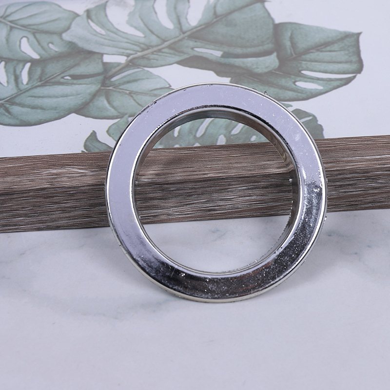 Curtain Hooks Rings Single Side Buckle Roman Ring Curtain Soundproofing Ring