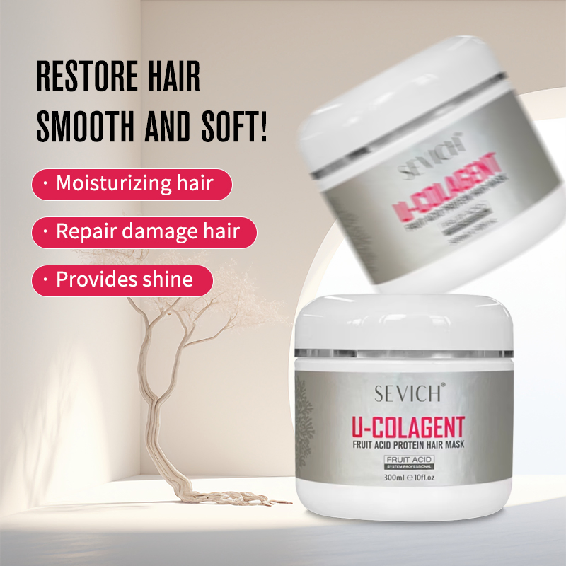 Hot Selling Professional Salon Collagen Fruit Acid Moisture Hydrating Protein Hair Mask