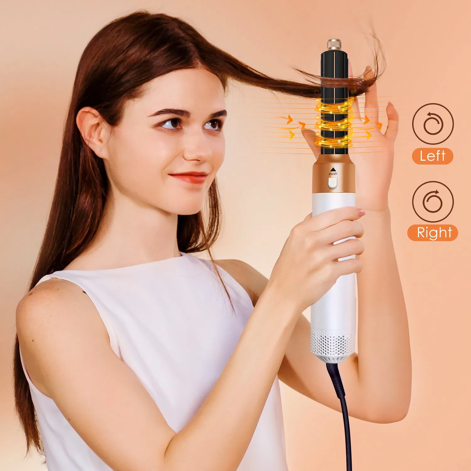 Hair Dryer Brush Blow Dryer Multi-Function Hair Curler Straightener Tools