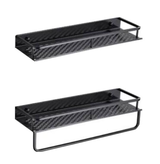 Stainless Steel Bathroom Rack with Hook and Towel Bar