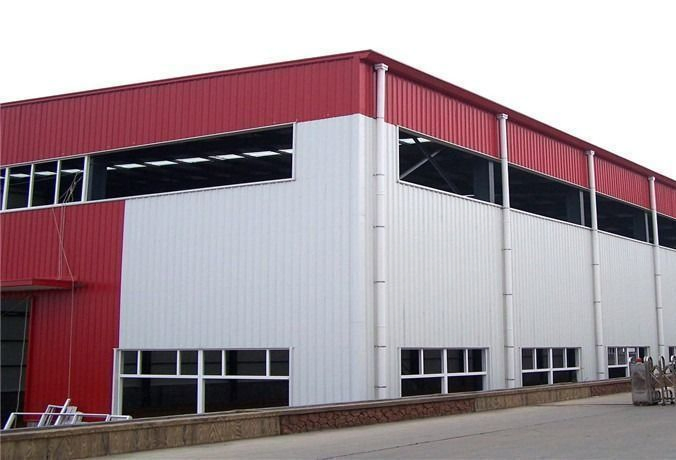 Quick Erected Prefabricated Steel Strucure Building for Supermarket