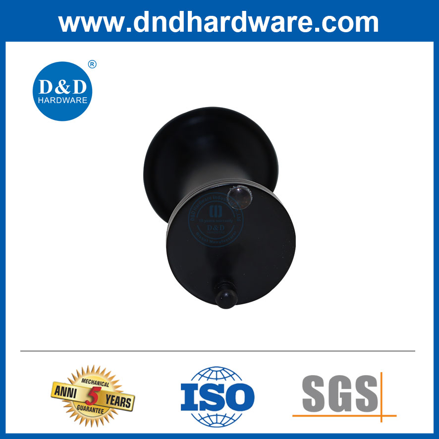 Durable Black Wide Angle Viewer Peephole Door Eye Hole for Metal Doors