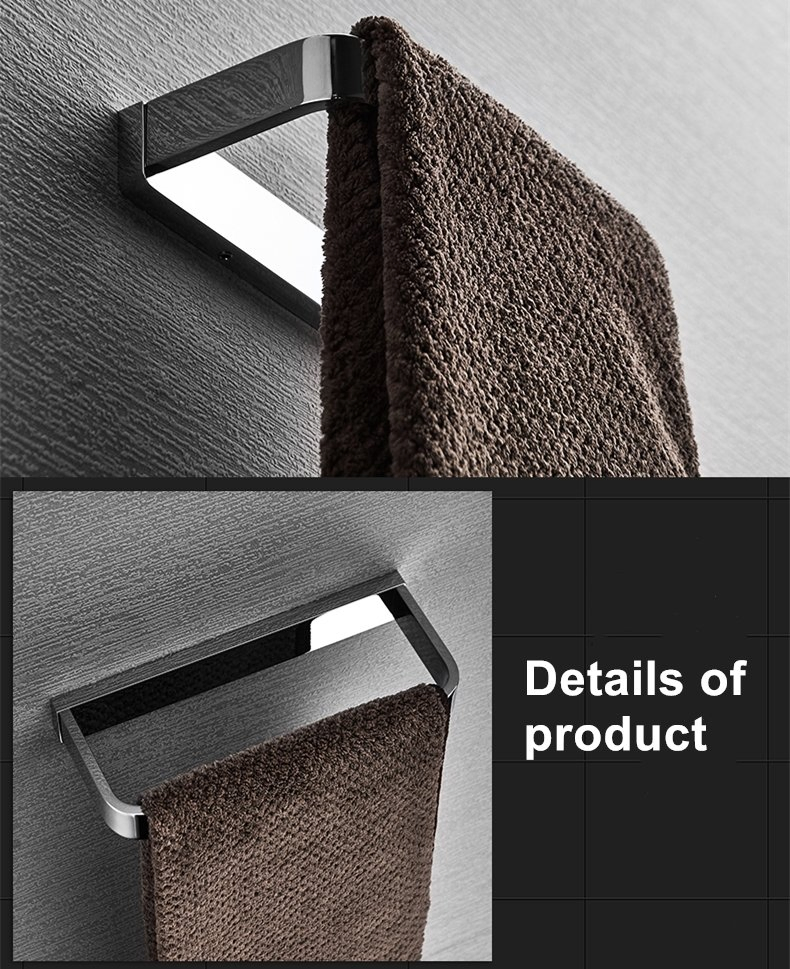 Кольцо для полотенец из латуни с хромированным покрытием