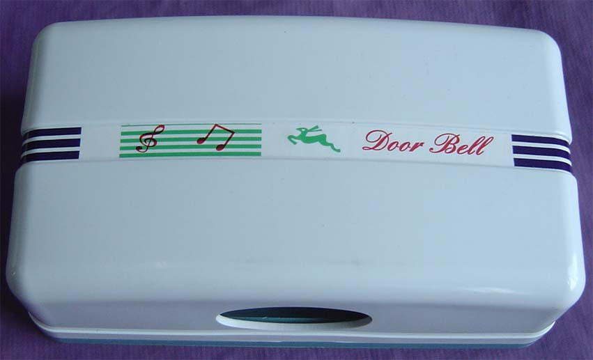 Electric Doorbell Timbre Campana Con Placa Cromada 4"