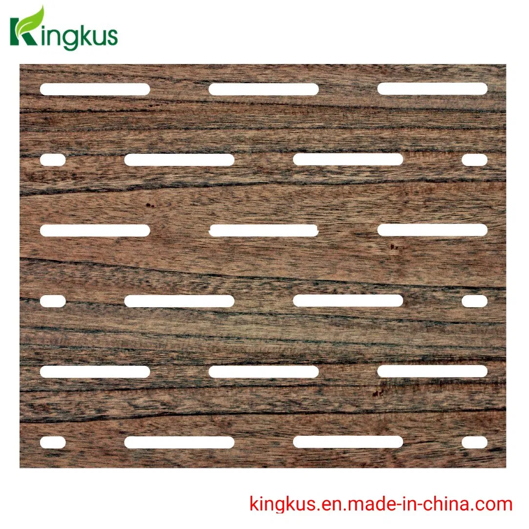 Customize Wooden Perforated Board and Composite Fireproof Easy Install