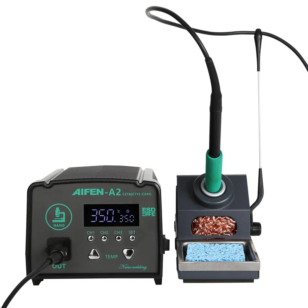 Good Quality Mobile Phone Repair Tools High Temperature Air Gun Powerful Industrial Blowers Stone Heating Drying Gun Hot Air Guns 868d for Repairment