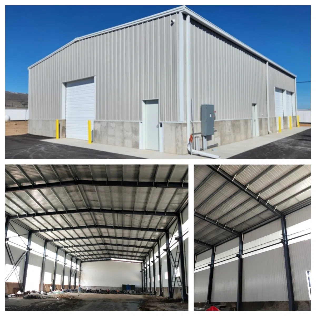 Robust Steel-Framed Wall Support Frame Systems\Metallic Skeleton Buildings\with Professional Design