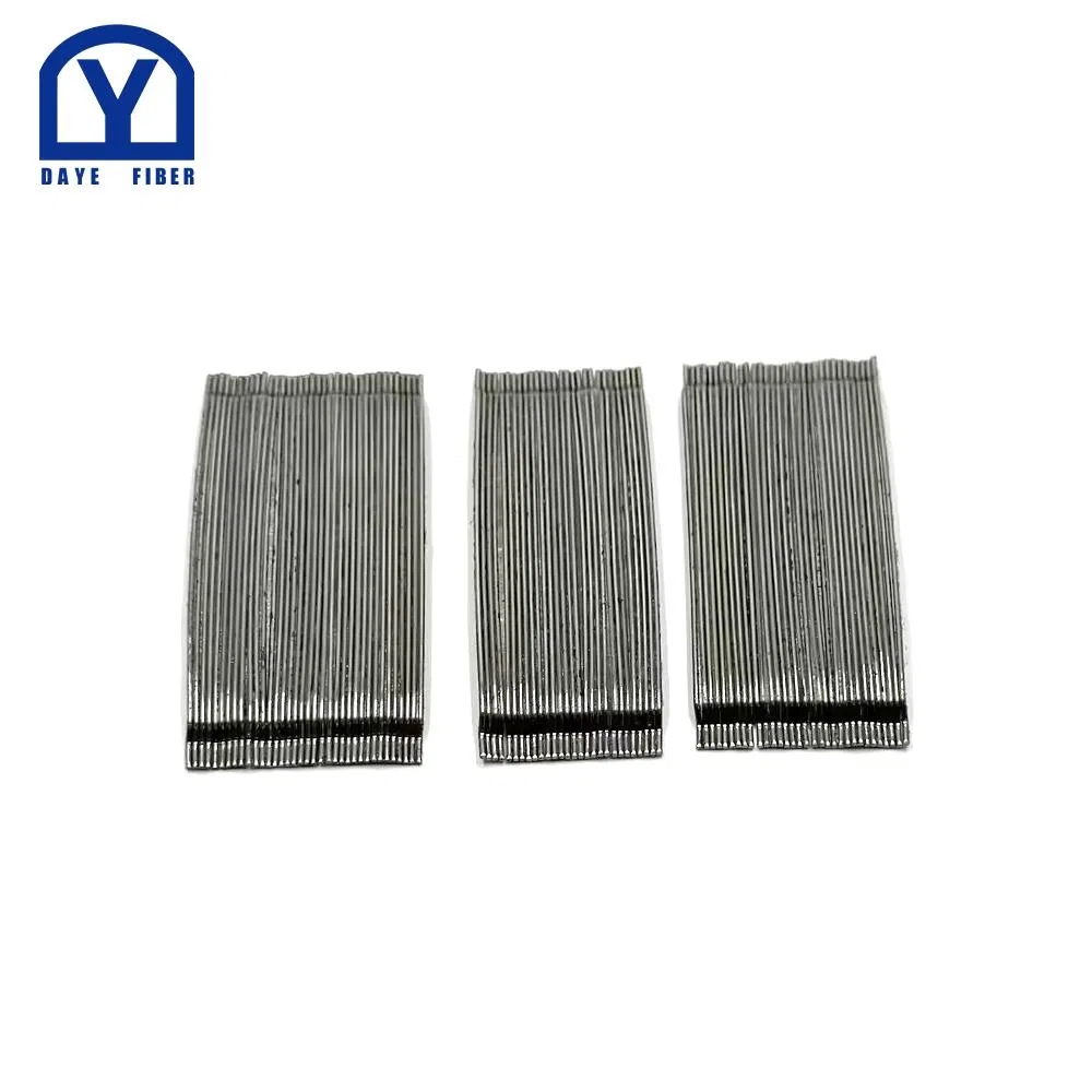 1150 MPa Glued Steel Fiber for High-Strength Concrete Applications