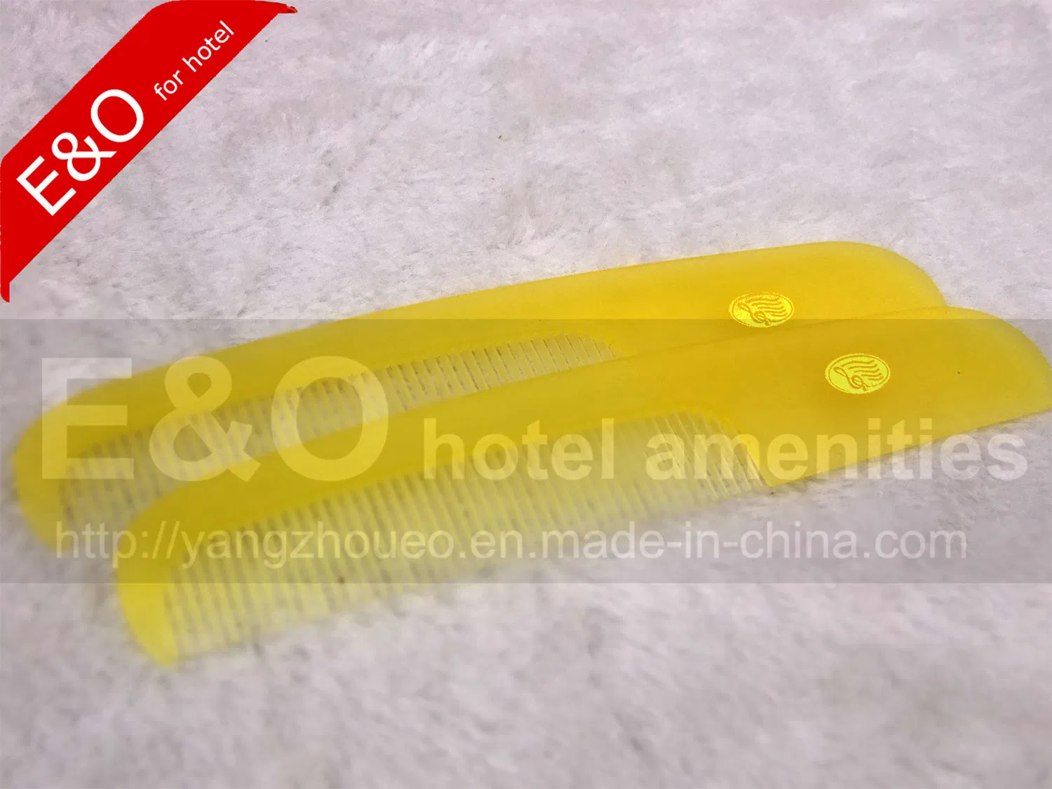 Hot Selling Natural Hair Plastic Comb/ Hotel Comb