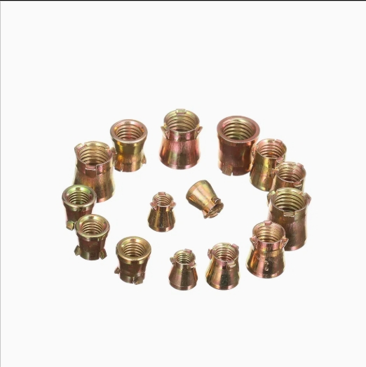 Анкерная гайка M8 M10, 3 шт, желтое цинкование