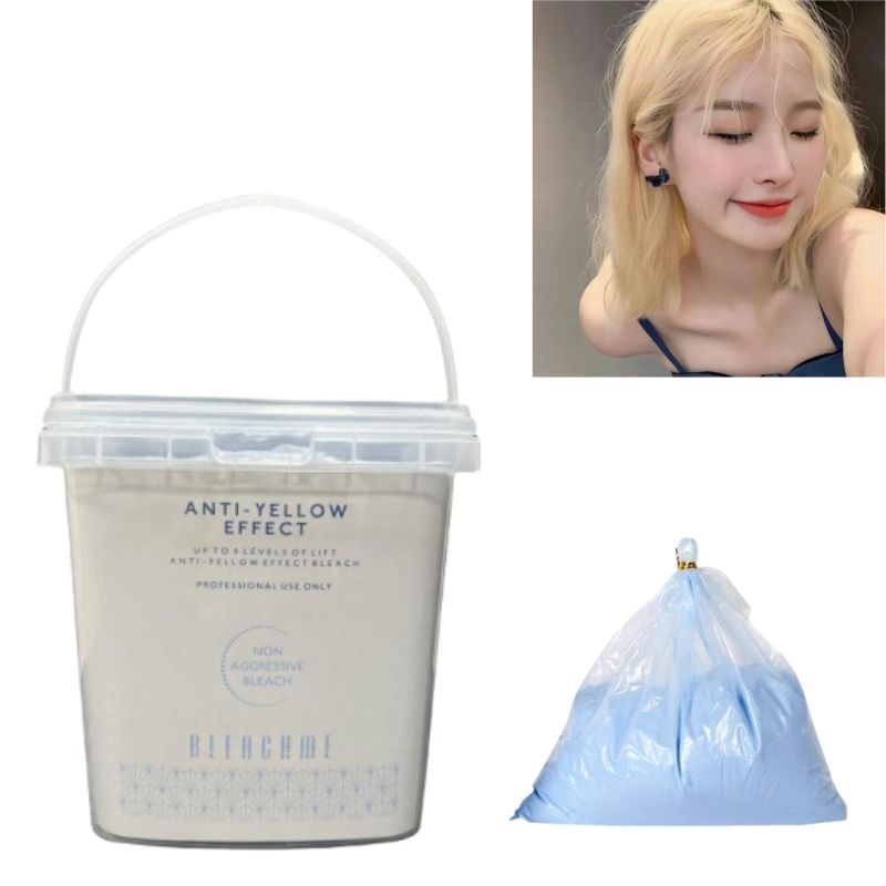 Bleachme 1 Kg Hair Bleach Powder Professional Whitening Use 9+ Color Lifting