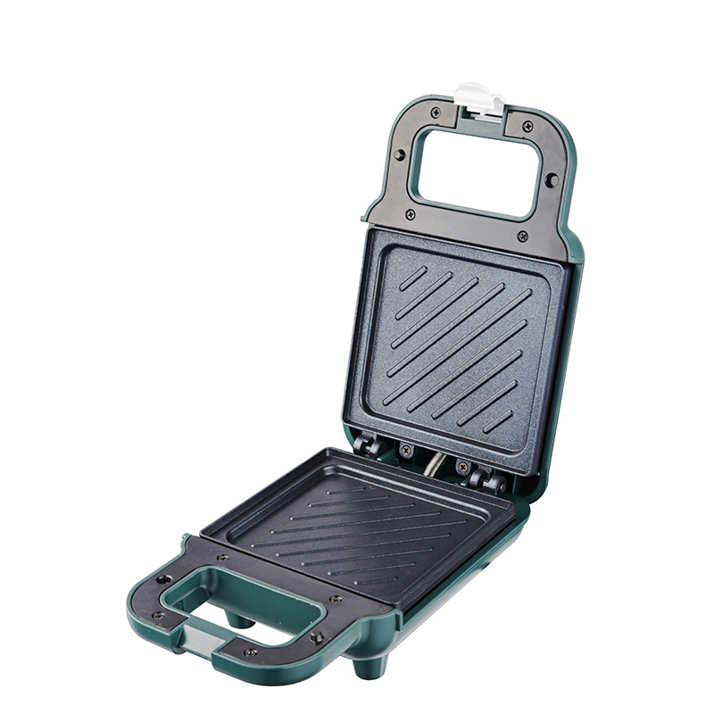 Breakfast Sandwich Maker, Non-Stick Plates Single Slice Breakfast Making Machine