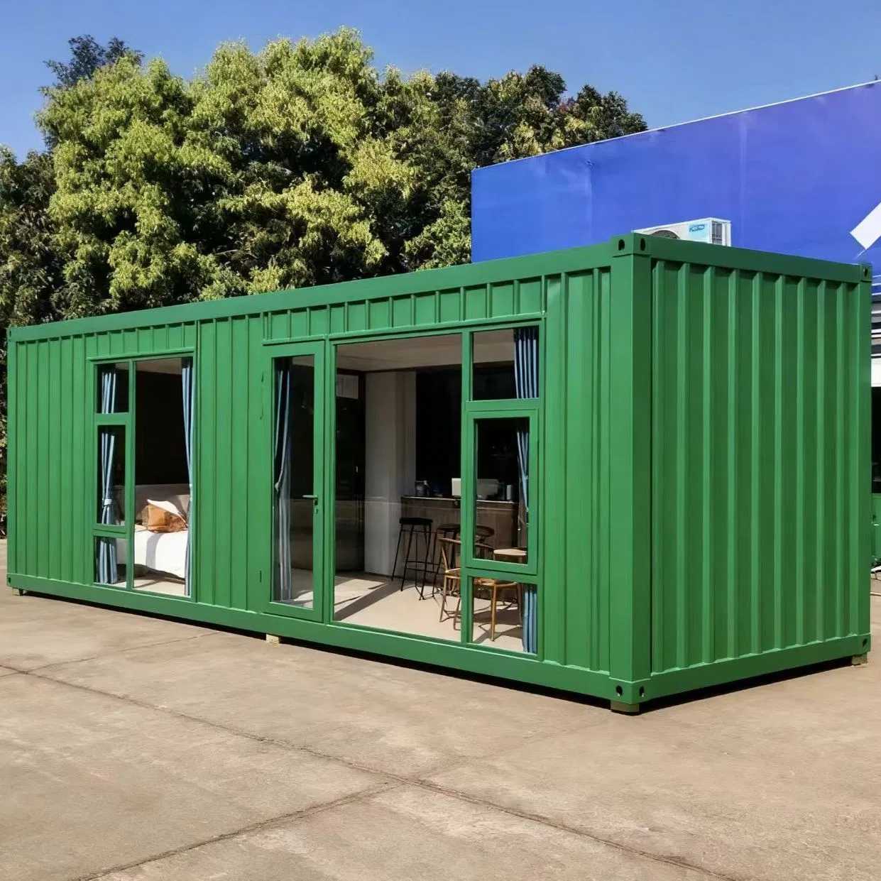 Prefabricated Integrated House High-End Flat Pack Container House Mobile Home