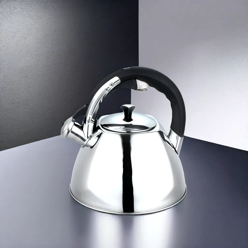 Durable Stainless Steel 2.5-3L Whistling Kettle for Home Use