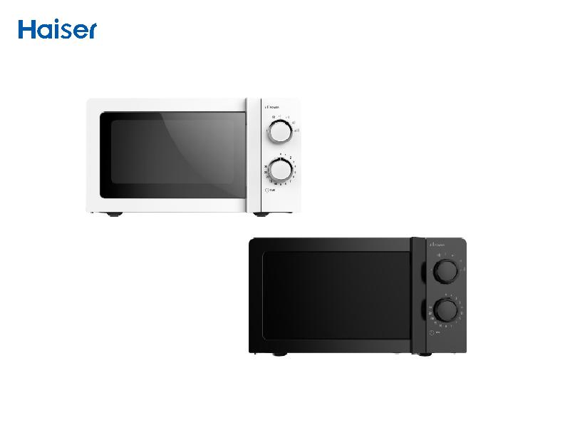 Hot Selling 0.7 Cu FT Black Color Microwave Oven Factory Price with Safety Child Lock Supply to Supermarket