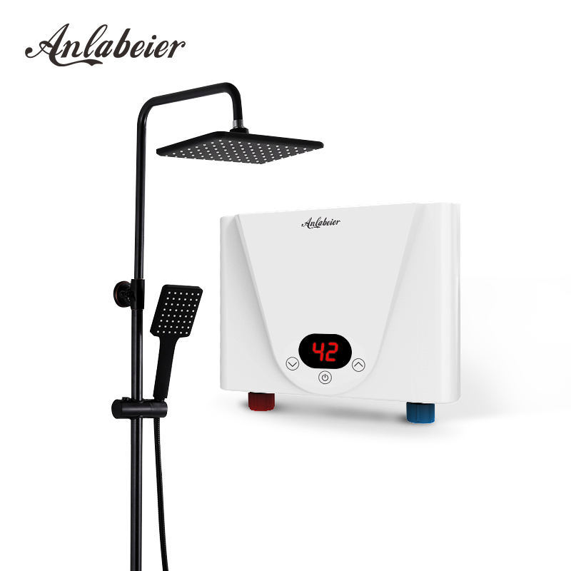 Manufacture High Power 5500W Multipoint Heater 220V 50/60Hz Plastic Housing Material Instant Electric Water Heater