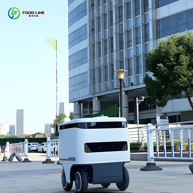 Remote Monitoring Smart Scheduling High Efficiency Delivery Robot
