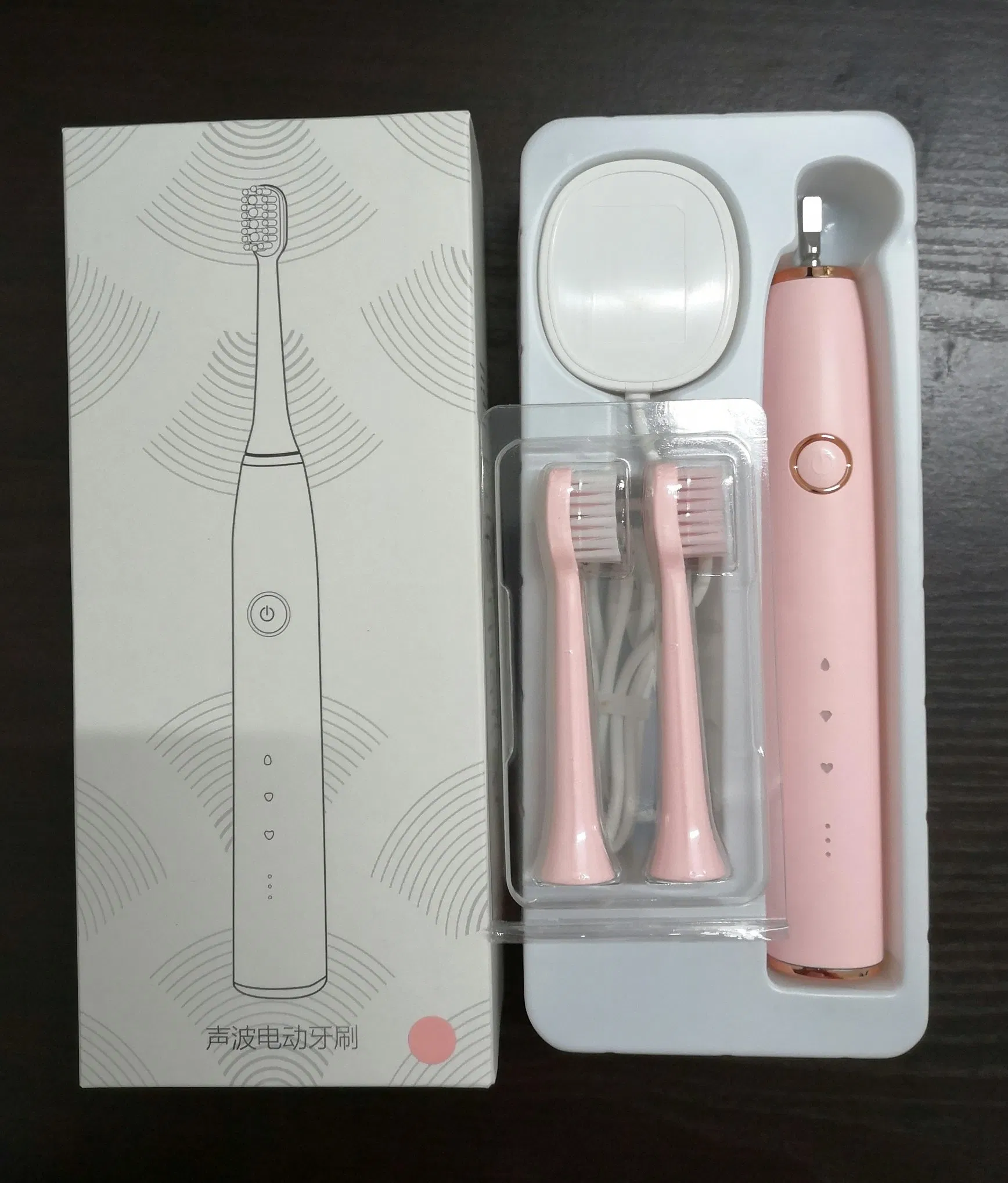 Innovative Product Wireless 3 Modes Rechargeable Electric Smart Sonic Toothbrush for Home Use