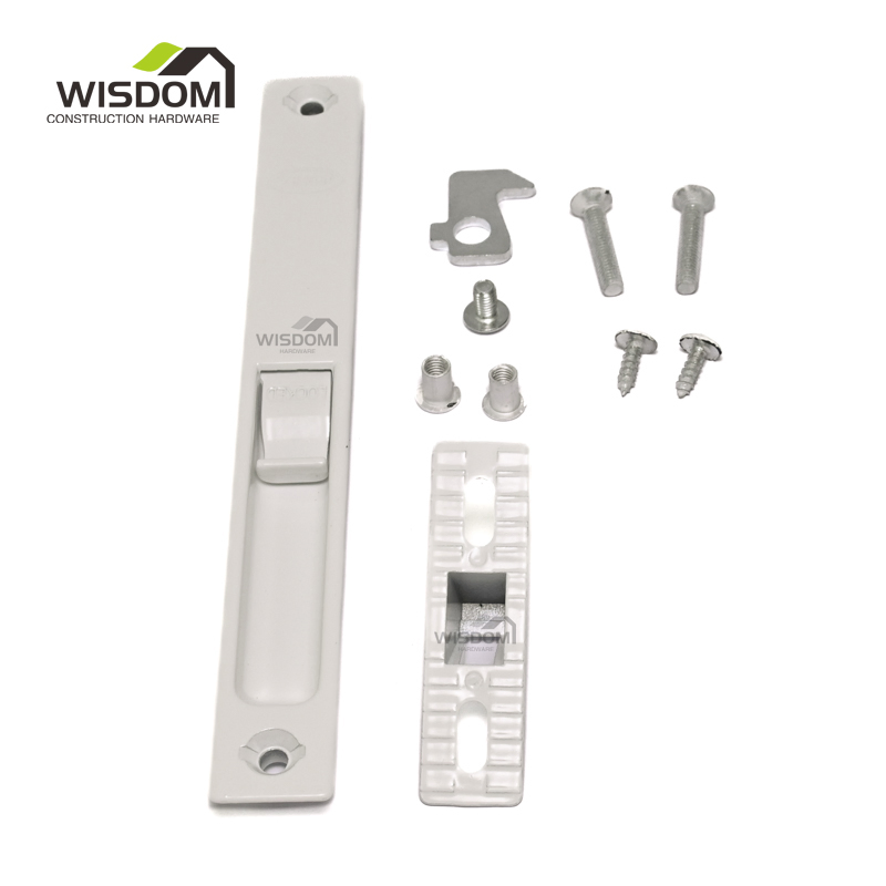 Factory Directly Selling Glass Aluminum Sliding Window Crescent Lock