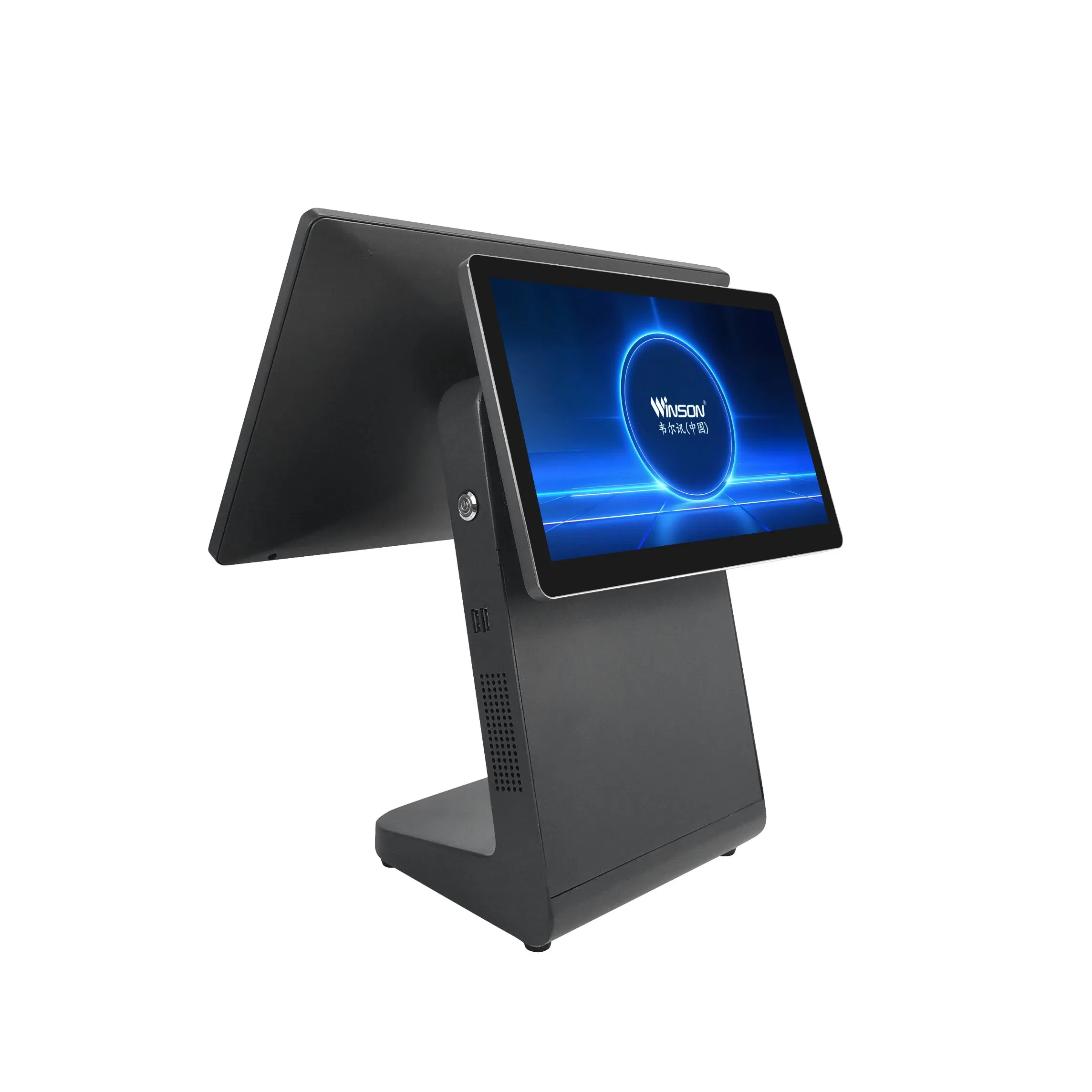Desktop Core I5 PC Terminal POS Android All in One Touch Screen POS 15.6 Inches Cash Register Machine System