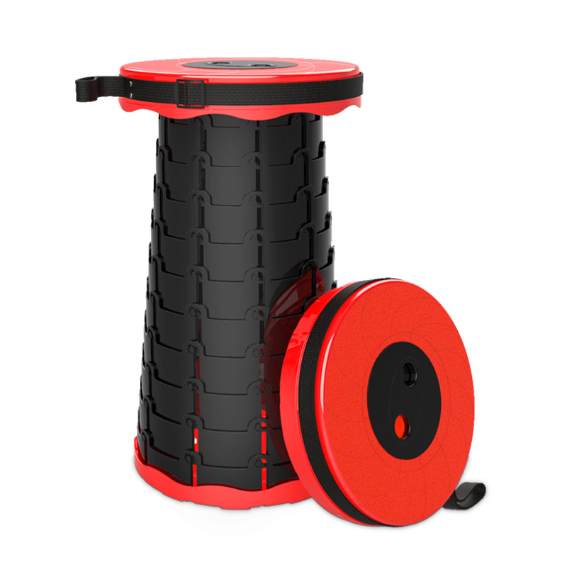 Collapsible Stool Retractable Stool Folding Stool Plastic Camping Stool