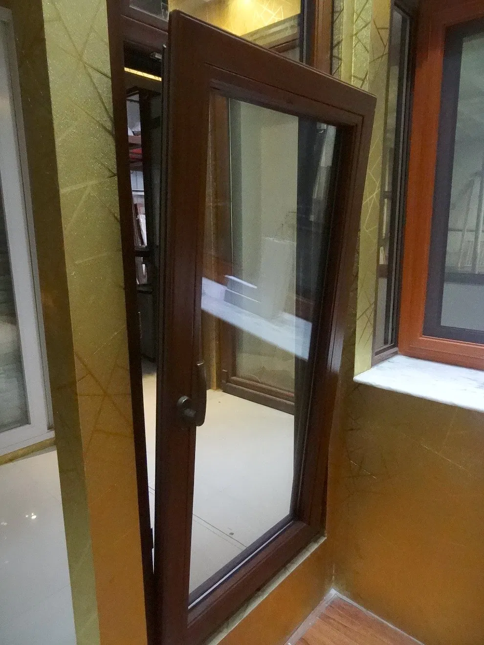 Wooden Window Grill Design Arch Wooden Tilt and Turn Window