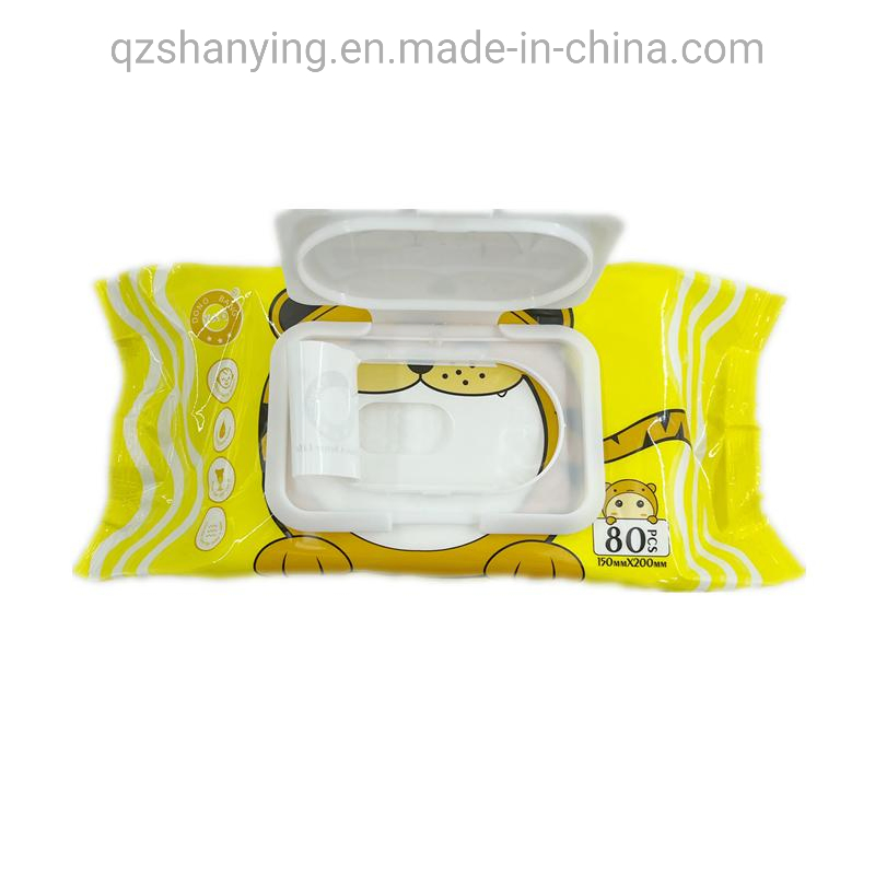Stylish Baby Wet Wipes with Cute Packaging for Easy Use