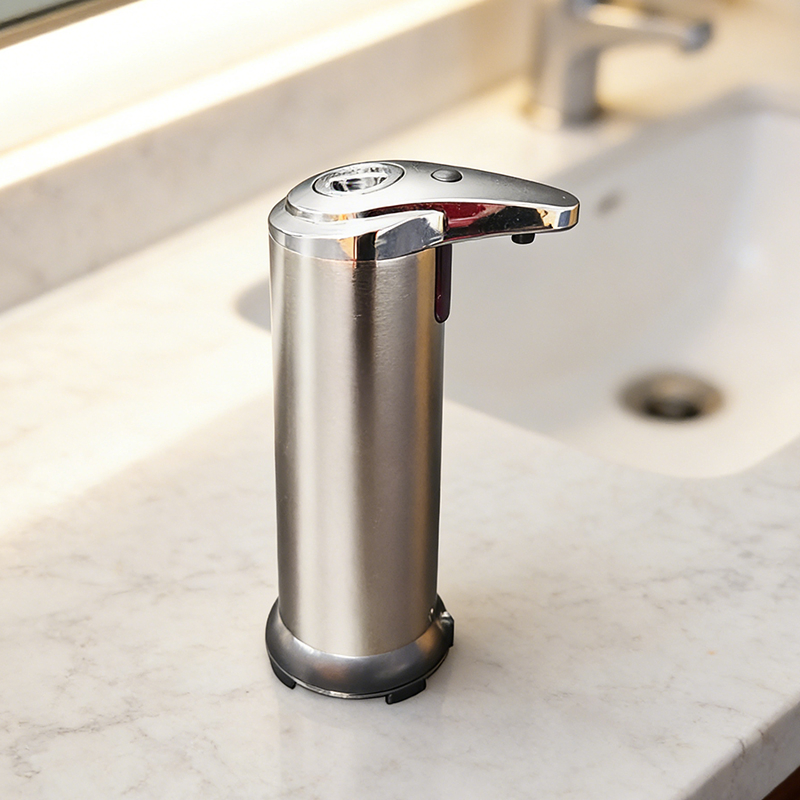 Automatic Soap Dispenser Stainless Steel Touchless Hand Sanitizer Dispenser for Bathroom Kitchen Hotel