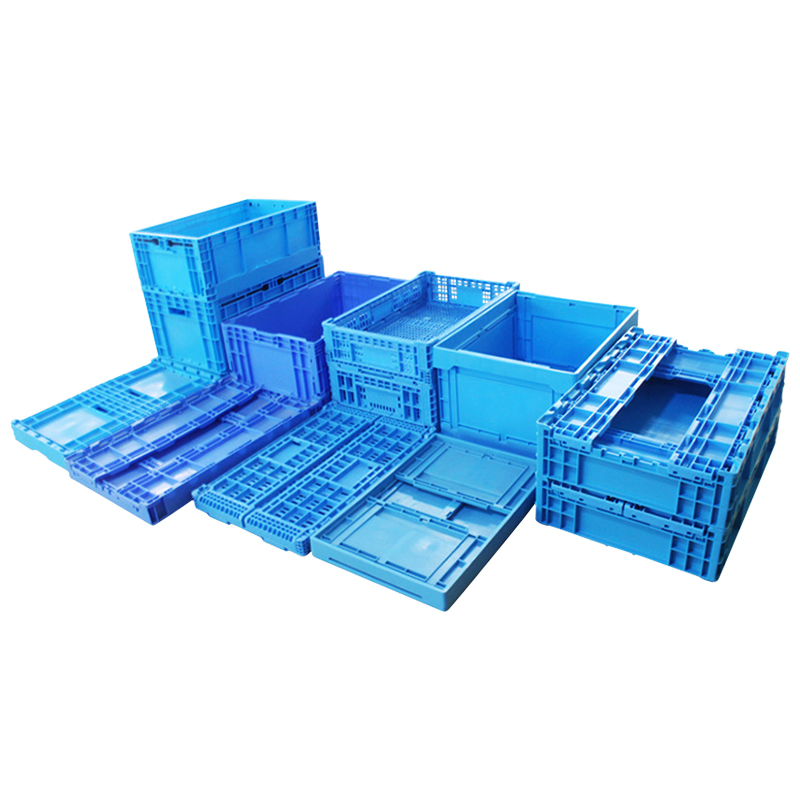 Wholesale Multi-Purpose Plastic Folding Turnover Box Crates Totes Boxes Warehouse Storage Box