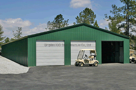 Prefabricated Steel Frame Building Metal Power Frame Structural Garage