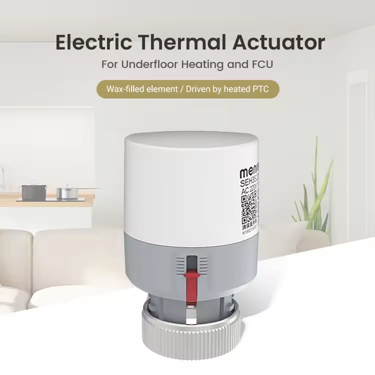 Hot Sale Factory Price Nc Normally Closed Electric Thermal Actuator for Manifolds in Under Floor Heating