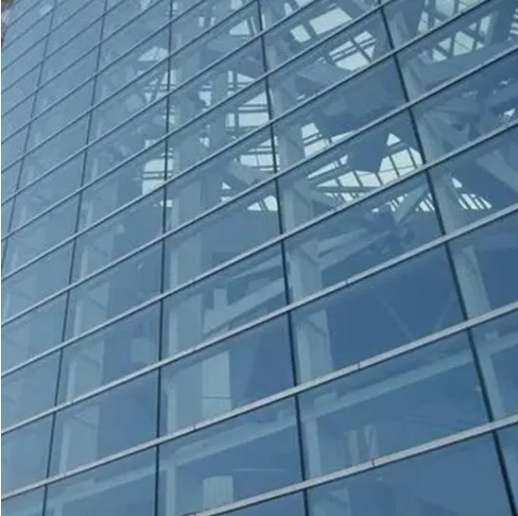 Glass Facade System with Aluminum Frame for Modern Buildings