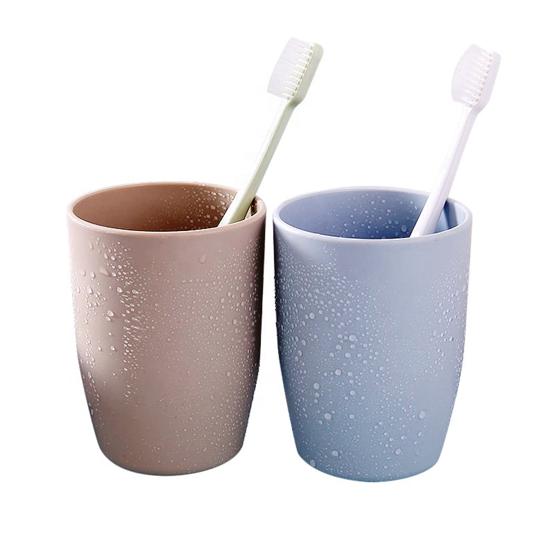 Toothbrush Holder Plastic Creative Cartoon Cup Travel Bathroom Pendant Home Mug Decoration Good Moring Brushing Toothpaste Cup