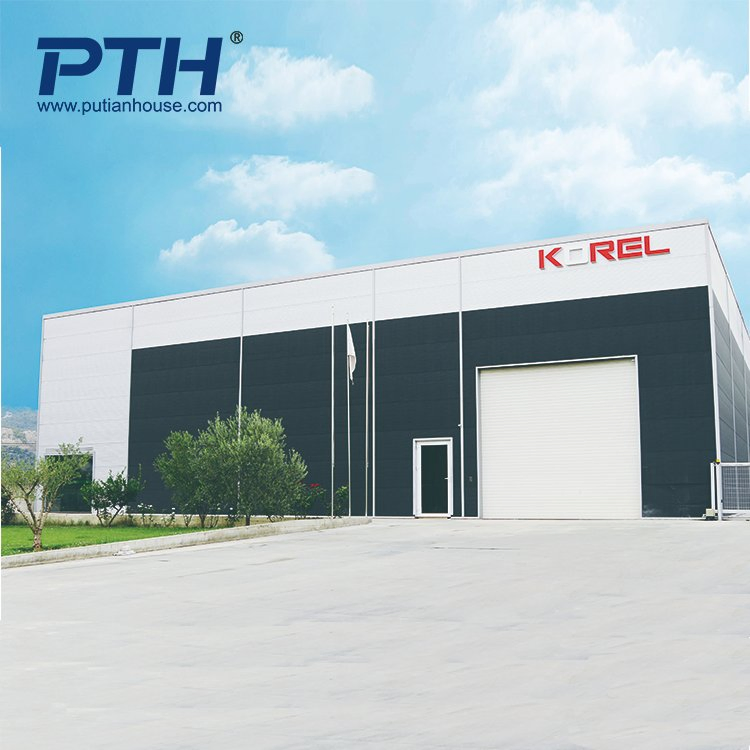 Steel Column Wallboard Poultry Farm House Workshop with Factory Price Pth Structure