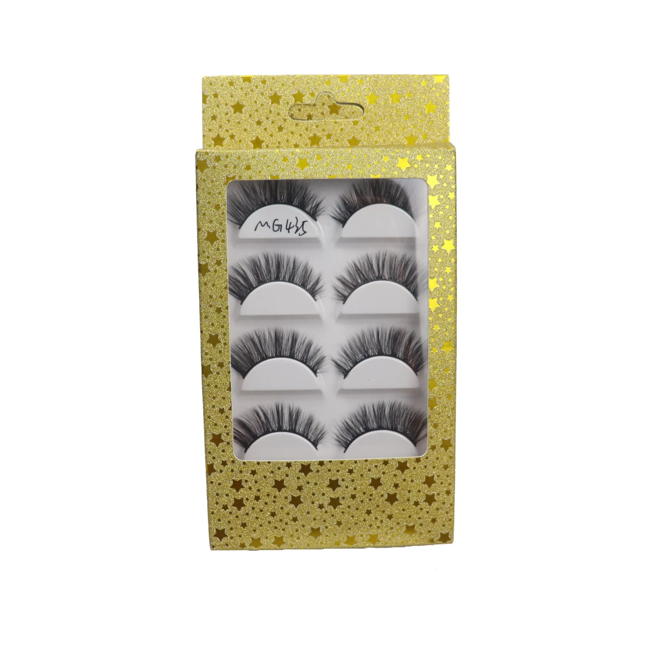 5pairs Pack Natural Faux Mink Eye Lash Eco-Friendly False Lashes Mixed Lash Cluster Sets Soft Tapered Comfortable Wear Lashes Factory Price