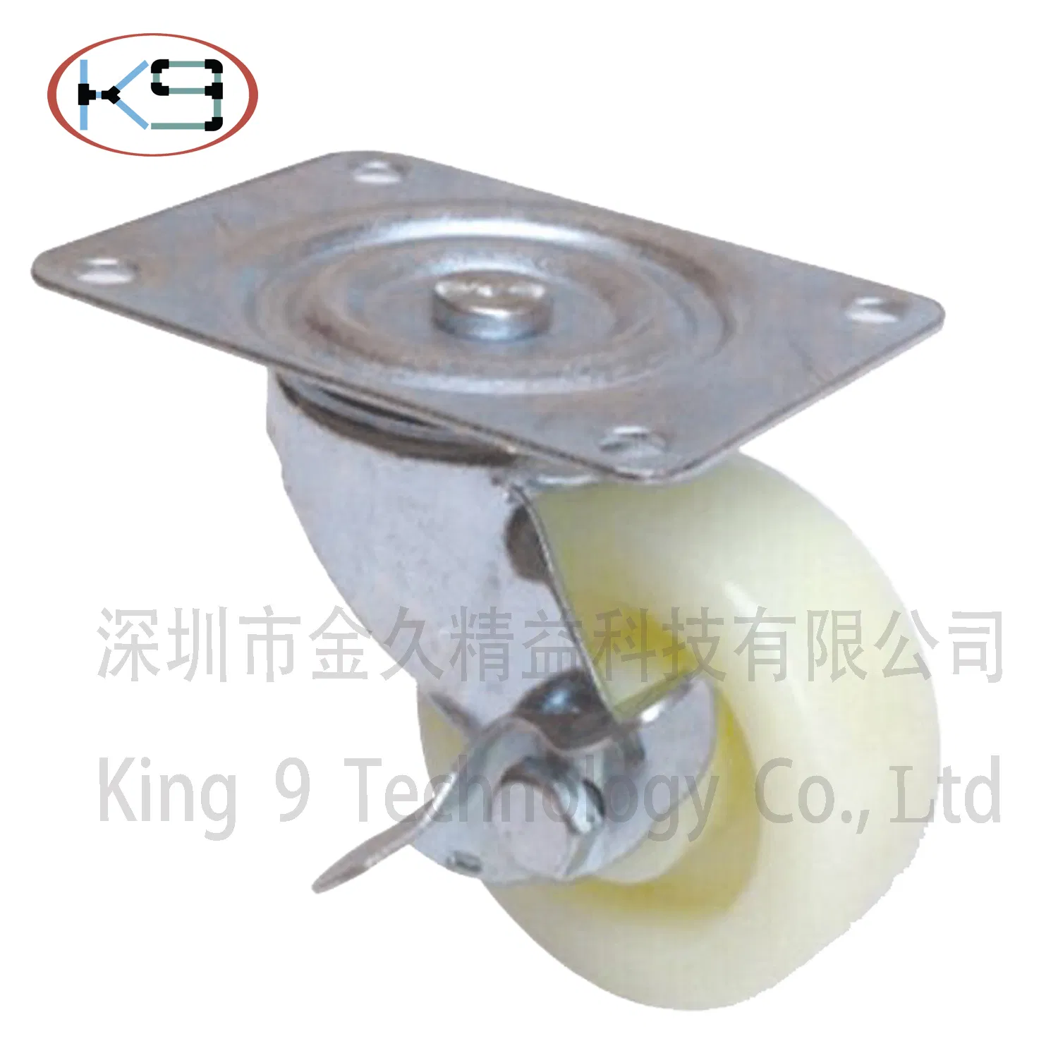 Rubber Wheel of Industrial Caster Kj-402b