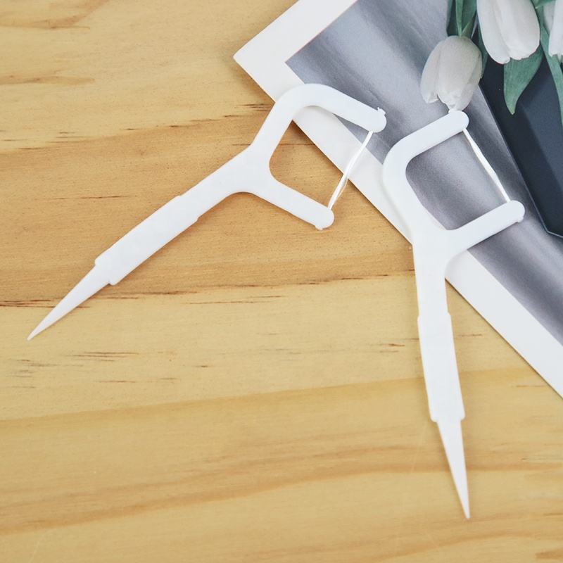 Certified Stringent Standards Production BSCI Plastic Biodegradable Dental Adult Toothpicks Floss