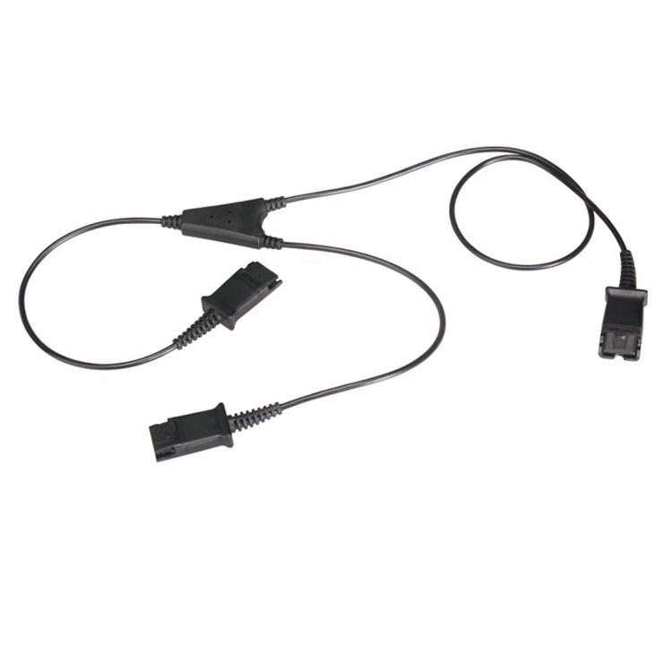 Шнур Y-GQD для гарнитур Jabra Gn, совместимый с Quick Disconnect
