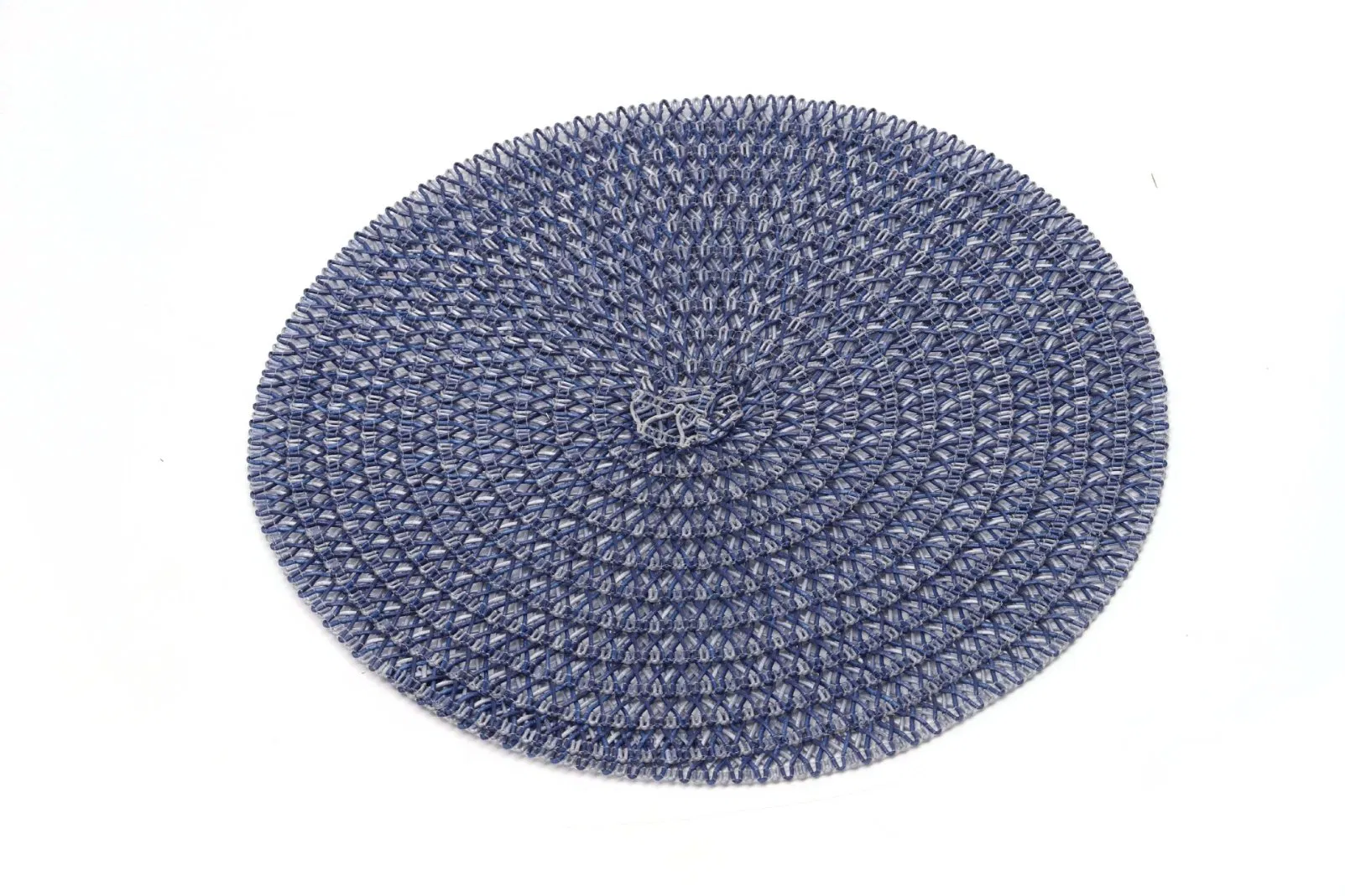 Promotional Gifts Waved Handmade Fashion Round Hotel Placemat Plastic