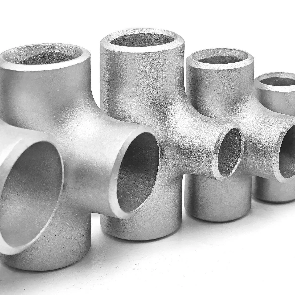 Wholesale Stainless Steel Cross 304 Sch40 ASME Butt-Welding Straight Equal Pipe Cross