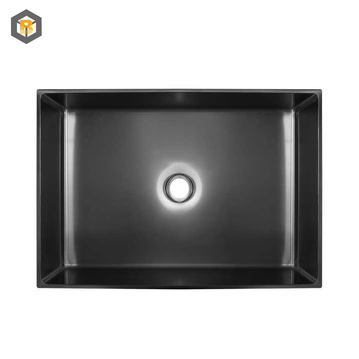 Customized High-End Bathroom Square Sink Luxury Fashion SUS304 Stainless Steel Sanitary Washbasin, Stainless Steel Parts, CNC Parts.